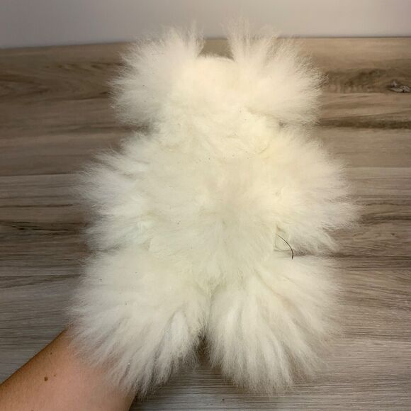 Super Soft Alpaca Teddy Bear Handmade In Peru from 100% Baby Alpaca Teddy 9" - Picture 3 of 9